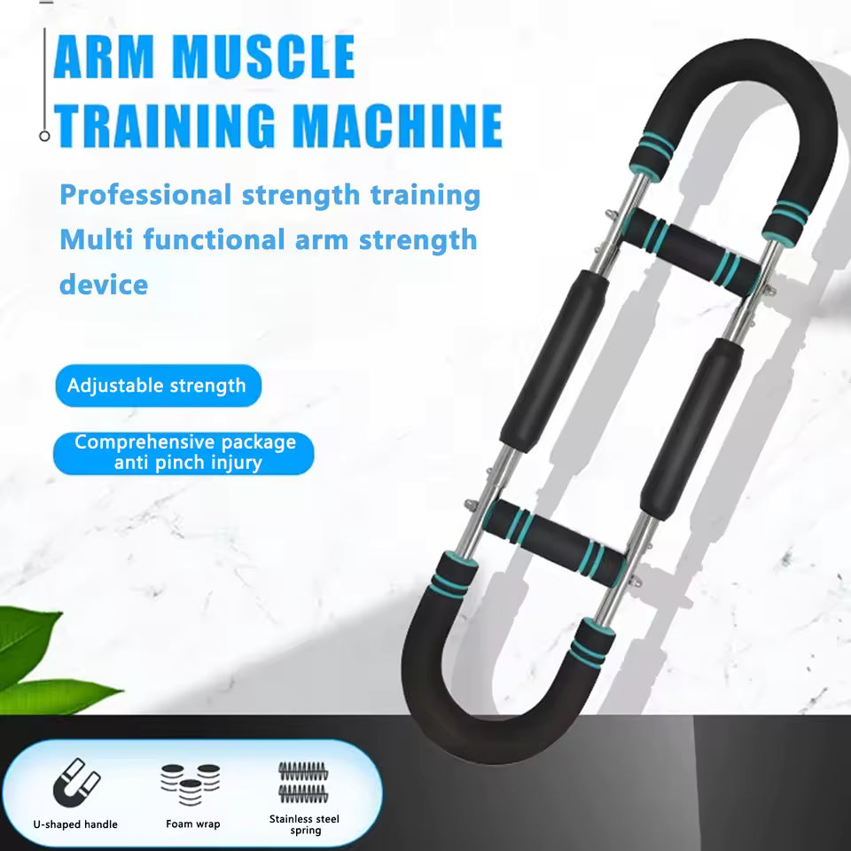 u shape Hand Gripper Strengths Twister Arm Trainer Power Twister Bar
